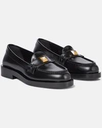 Valentino Garavani Mocassini Roman Stud in pelle Nero