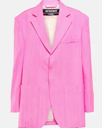 Jacquemus Blazer La Veste d’Homme Rosa