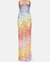 Missoni Copricostume a zig-zag Multicolore