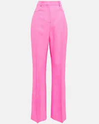 Jacquemus Pantaloni a vita alta Sauge Rosa