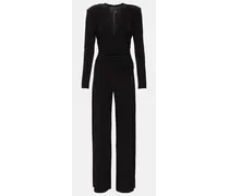 Jumpsuit in jersey con ruches