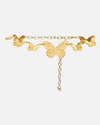 Blumarine Cintura Butterfly a catena Oro