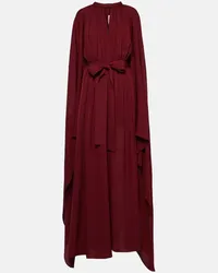 Elie Saab Jumpsuit in seta Rosso