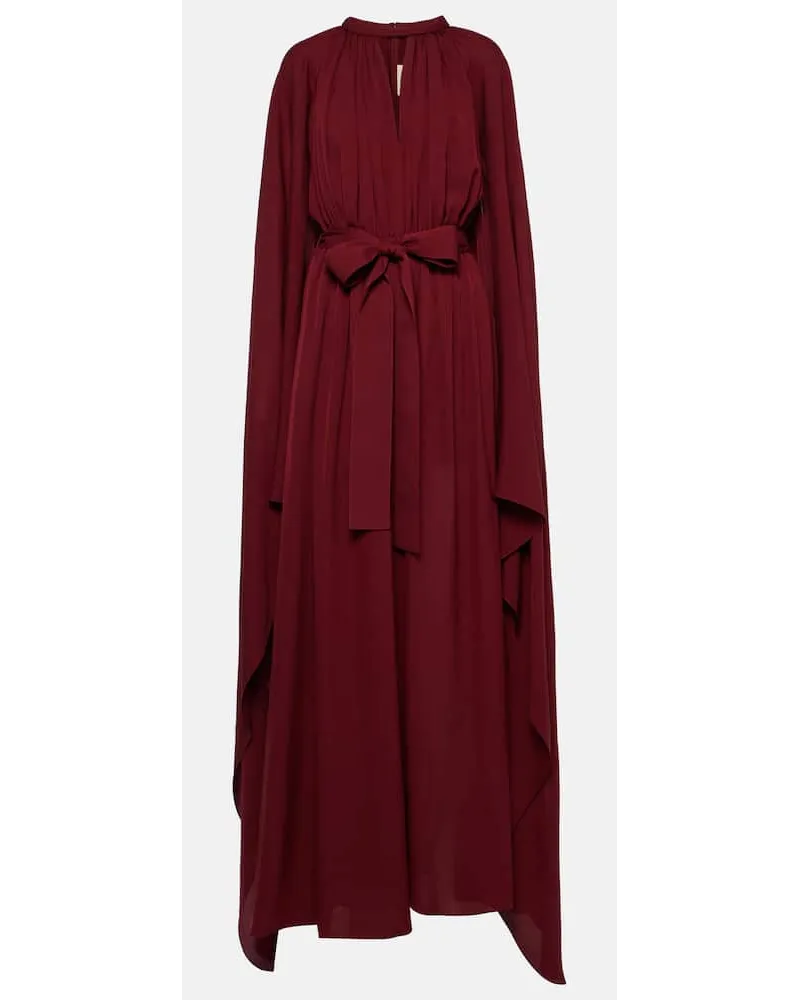 Elie Saab Jumpsuit in seta Rosso