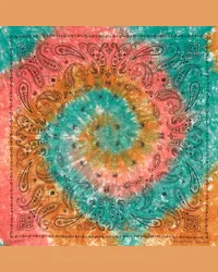 Alanui Foulard Bandana in chiffon di cotone Multicolore