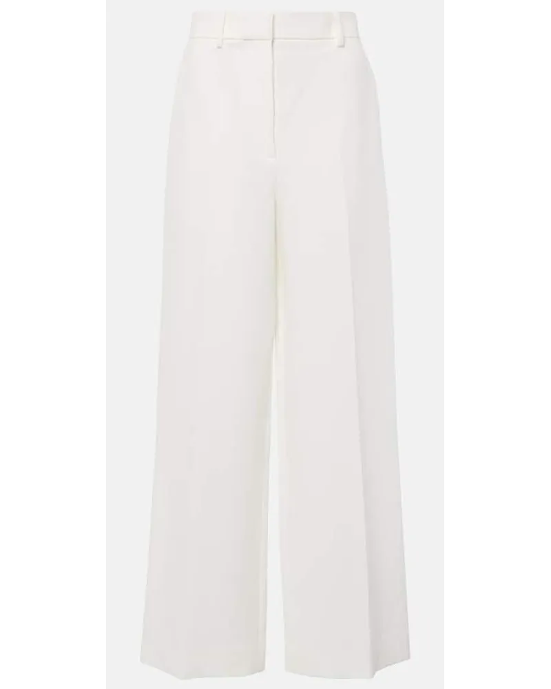 KHAITE Pantaloni a gamba larga Bacall Bianco