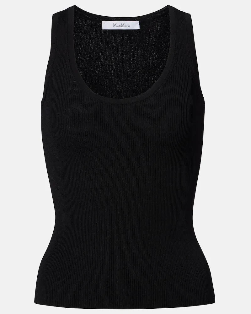 Max Mara Top in maglia Nero
