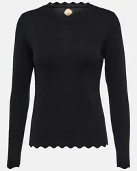 Jardin des Orangers Pullover in lana e cashmere Nero