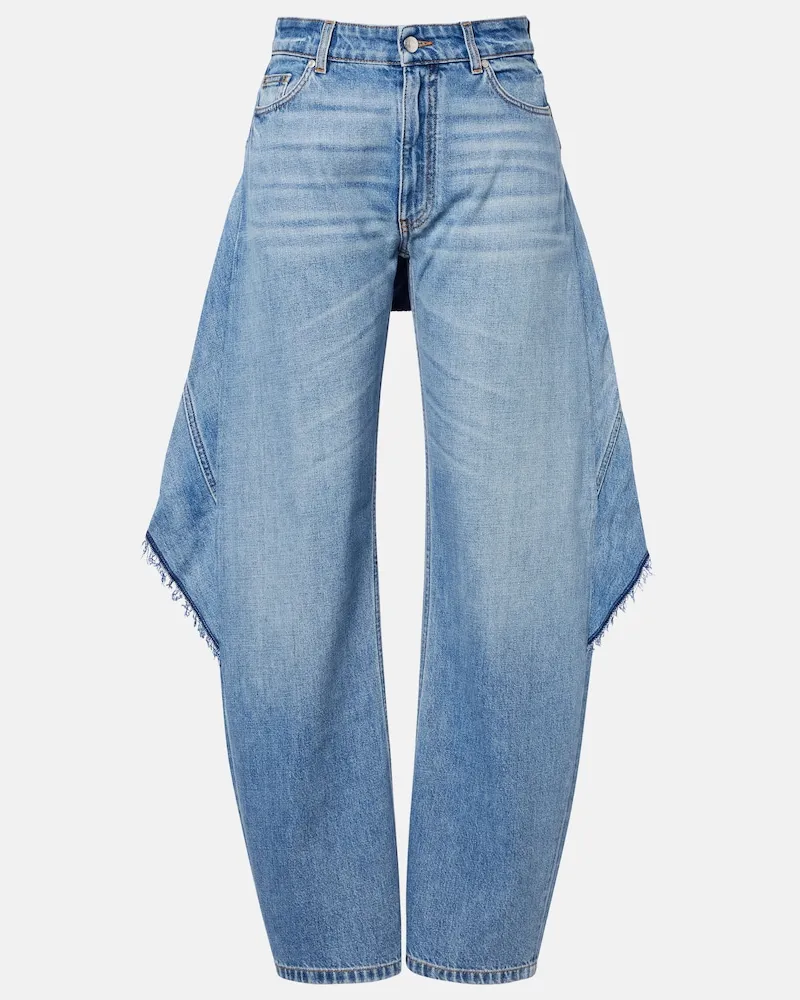 Stella McCartney Jeans barrel a pannelli Blu