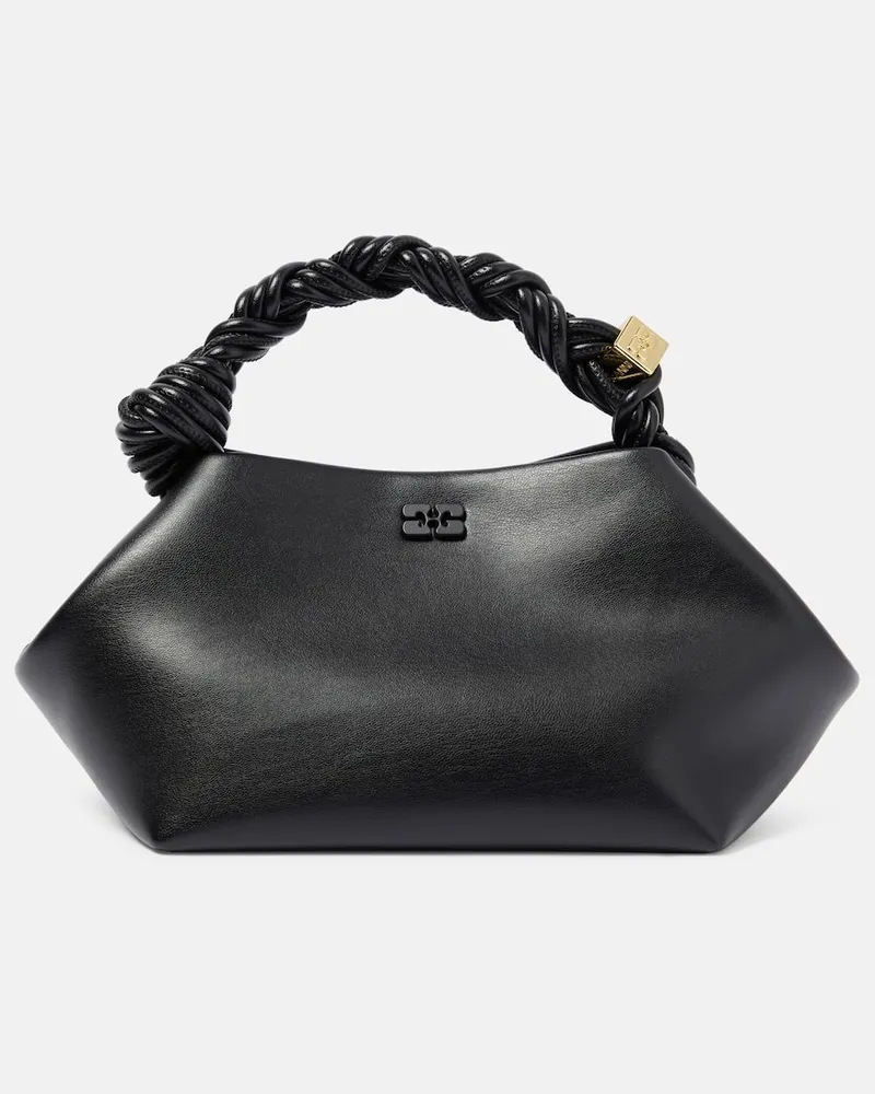Ganni Borsa a spalla Bou Small in pelle Nero