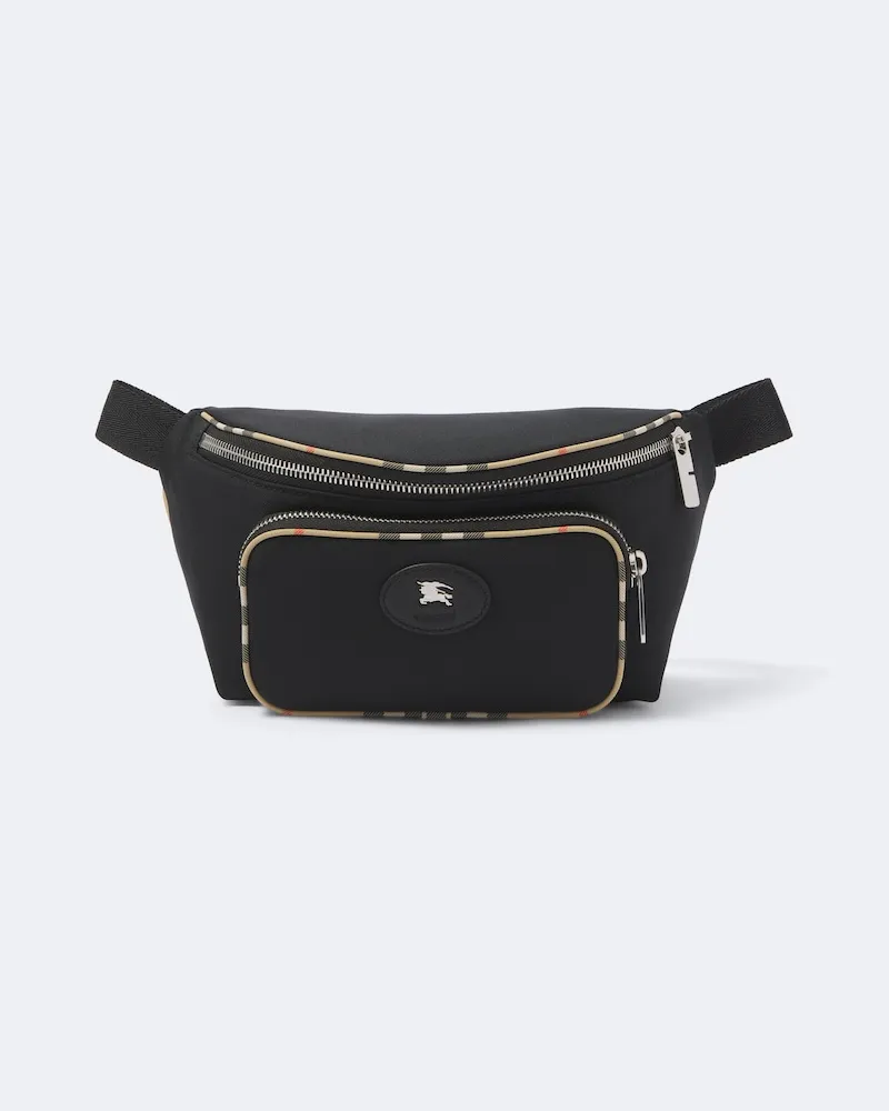 Burberry Marsupio Burberry Check Nero