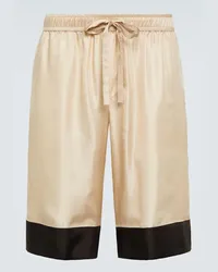 Dolce & Gabbana Shorts in seta Beige