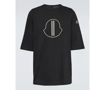 x Rick Owens - T-shirt in jersey di cotone con logo