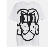 x Chito - T-shirt in jersey di cotone con stampa