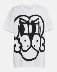 Givenchy x Chito - T-shirt in jersey di cotone con stampa Bianco