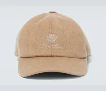 Cappello da baseball in cashmere
