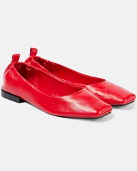 SOULIERS MARTINEZ Ballerine Nova Montjuic in pelle Rosso