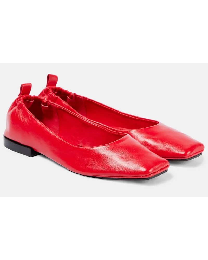 SOULIERS MARTINEZ Ballerine Nova Montjuic in pelle Rosso