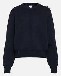 Bottega Veneta Pullover in lana Blu