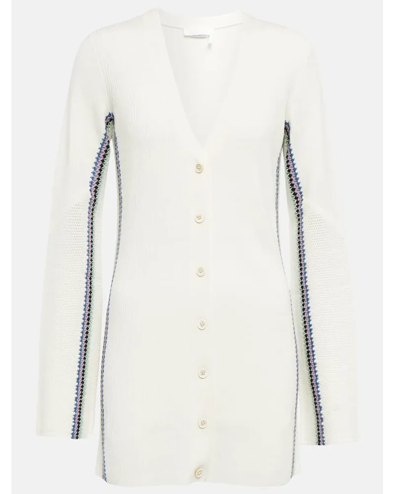 Chloé ChloÃ© Cardigan in lana Bianco