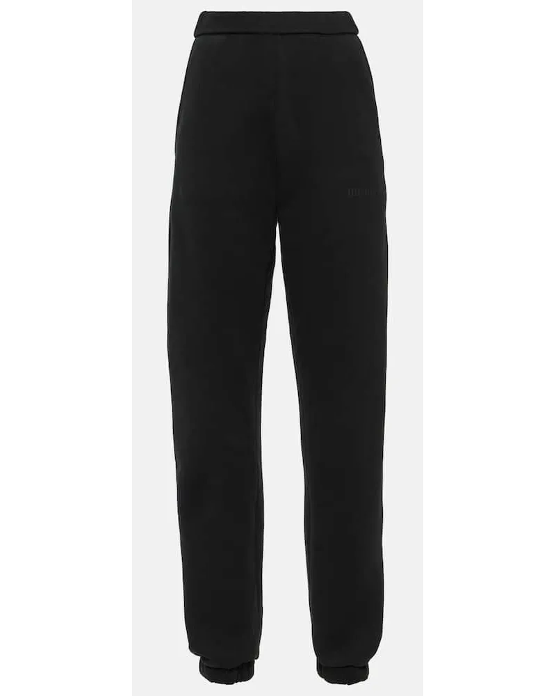 ATTICO Pantaloni sportivi Penny in jersey Nero