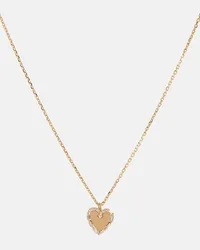 Suzanne Kalan Collana con cuore in oro 18kt e diamanti Oro