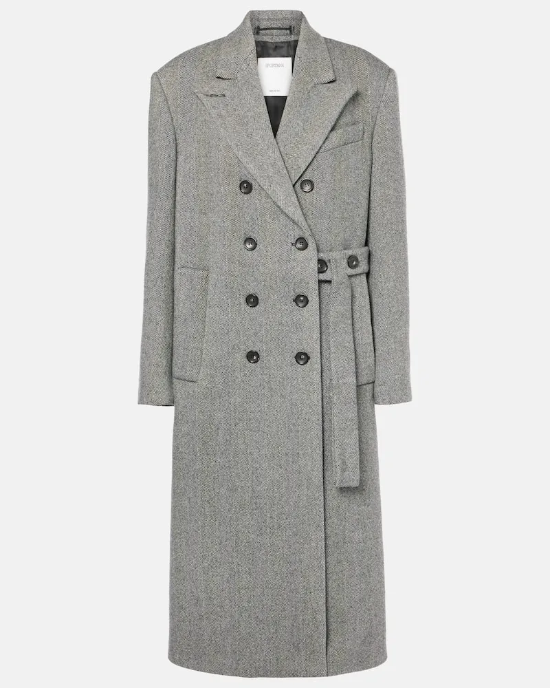 SPORTMAX Cappotto Billy in misto lana Nero