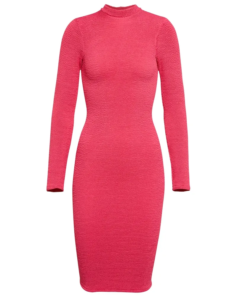 Hunza G Miniabito Clara con cut-out Rosa