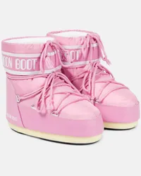 Moon Boot Stivali doposcì Iconic Low Rosa