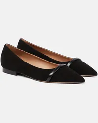 Malone Souliers Ballerine Jhene in pelle Nero