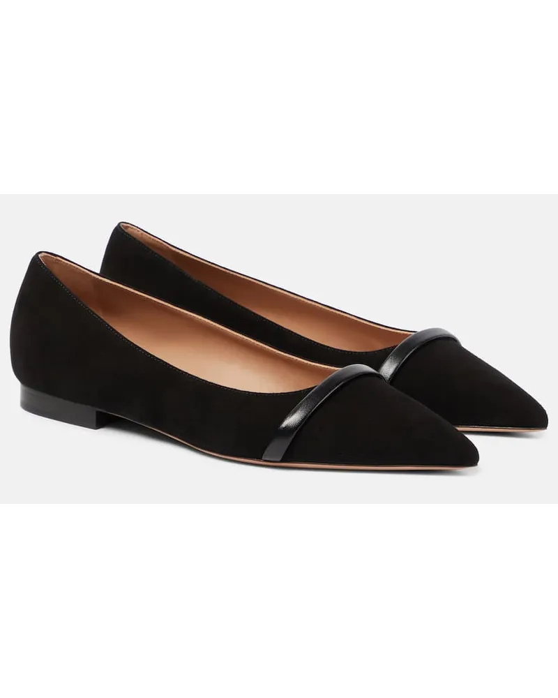 Malone Souliers Ballerine Jhene in pelle Nero