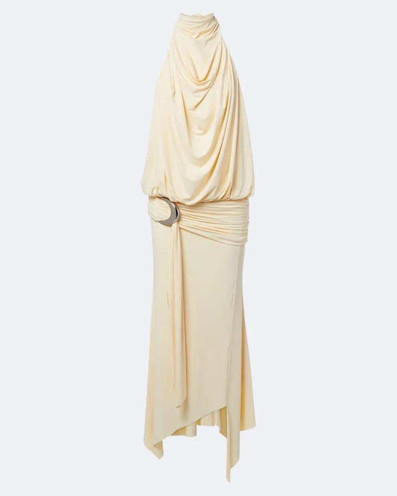 De La Vali Abito midi Vida in jersey Beige