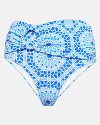 Alexandra Miro Slip bikini Dorit con stampa Blu