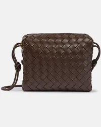 Bottega Veneta Borsa Loop Small Camera Bag in pelle Marrone