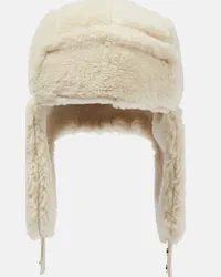 Loro Piana Cappello Alaskan in cashmere e seta Beige