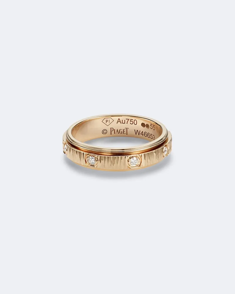 Piaget Anello Possession Décor Palace in oro rosa 18kt con diamanti Oro