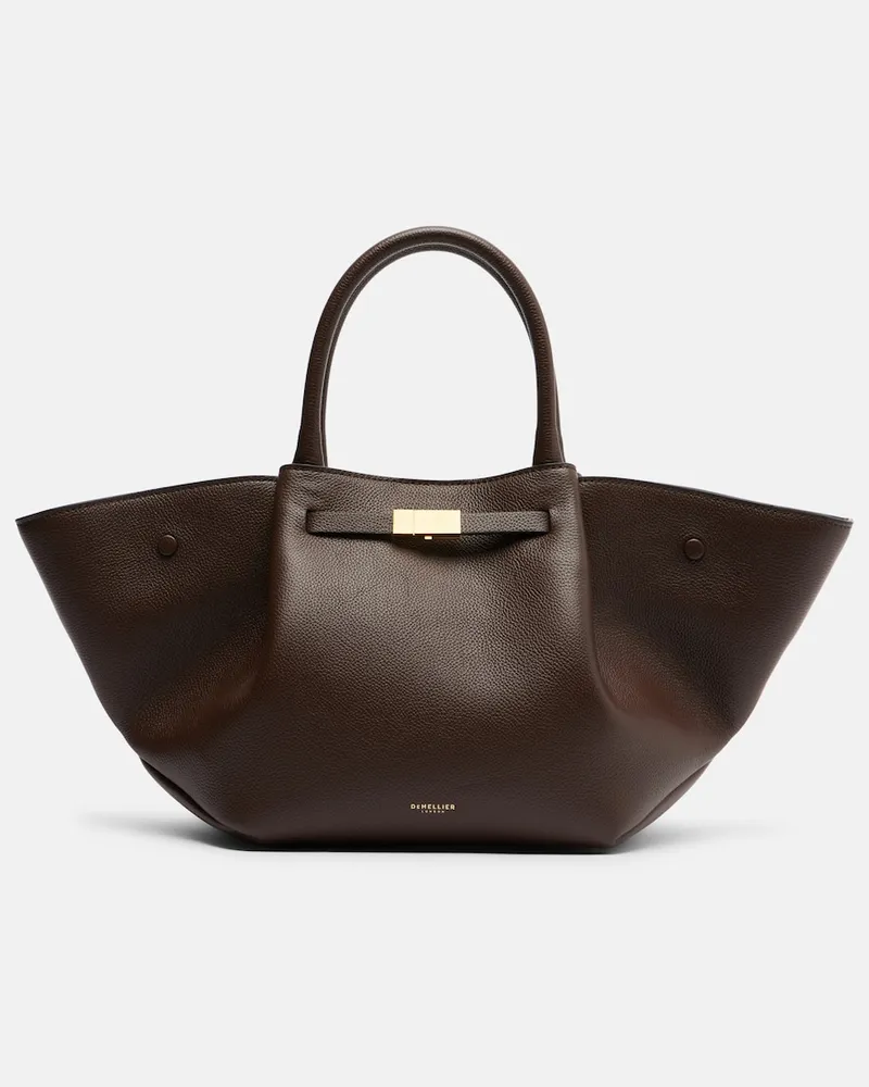 DeMELLIER Borsa New York Small in pelle Marrone