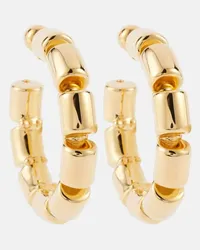 Alaïa Alaïa Orecchini a cerchio Stacking Oro