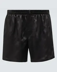 Dolce & Gabbana Boxer in seta Nero