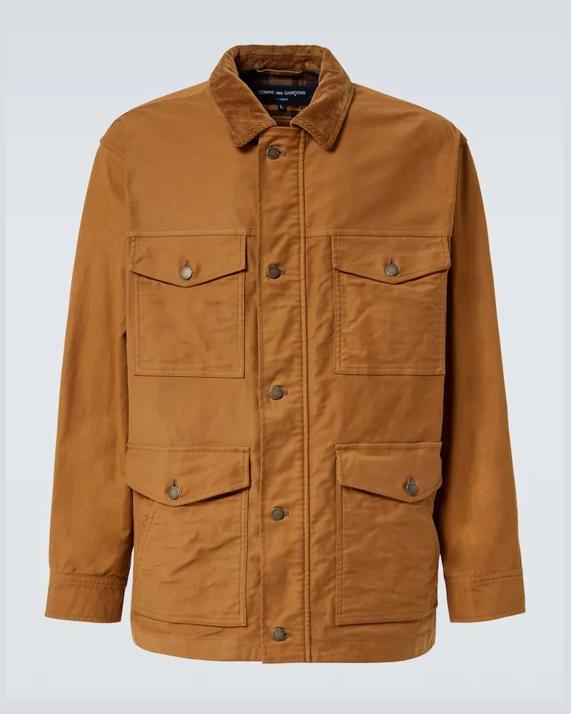 Comme des Garçons Comme des GarÃ§ons Homme Giacca in cotone con velluto a coste Marrone