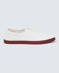 The Row Sneakers in canvas Bianco