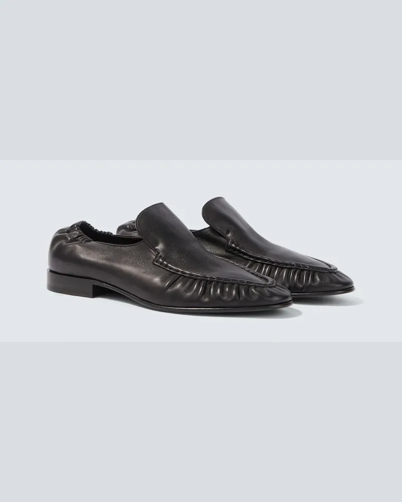 The Row Mocassini Soft Two in pelle Nero