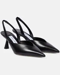 Jimmy Choo Pumps slingback Maryanne 65 in pelle Nero