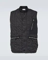 Stone Island Gilet imbottito Compass Nero