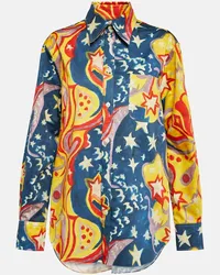 Marni x No Vacancy Inn - Camicia in cotone con stampa Multicolore