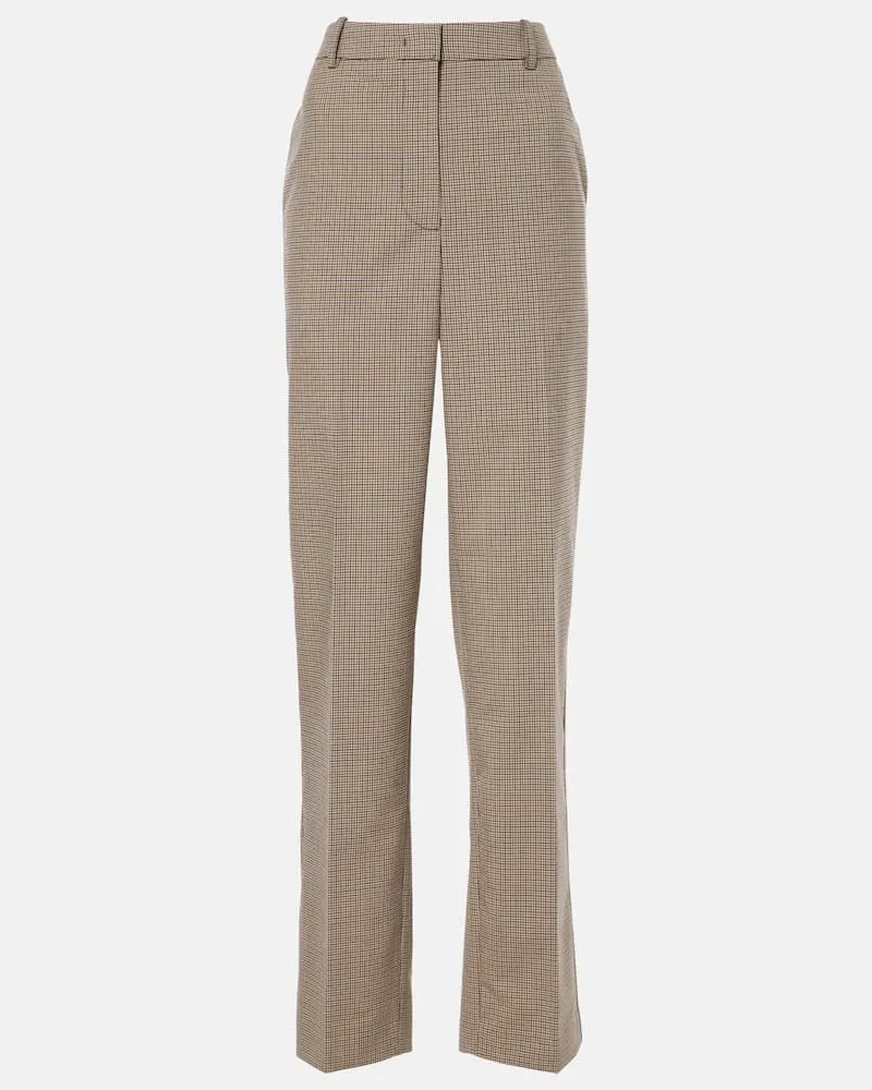 Co Pantaloni regular a quadri Beige