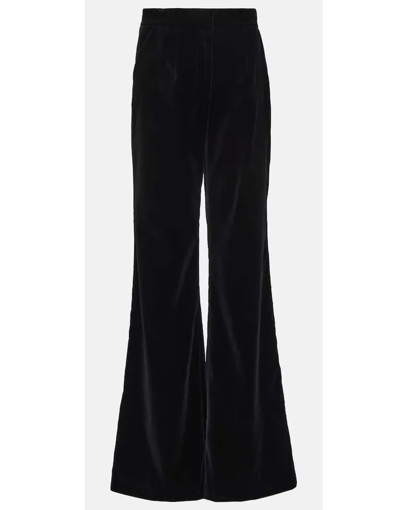 COSTARELLOS Pantaloni regular Barine in velluto Nero