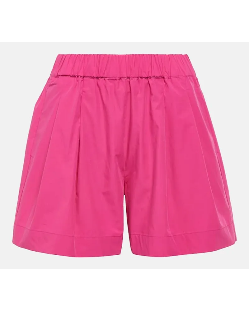 ASCENO Shorts Zurich in popeline di cotone Rosa