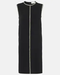 SPORTMAX Abito corto Earry in cady Nero