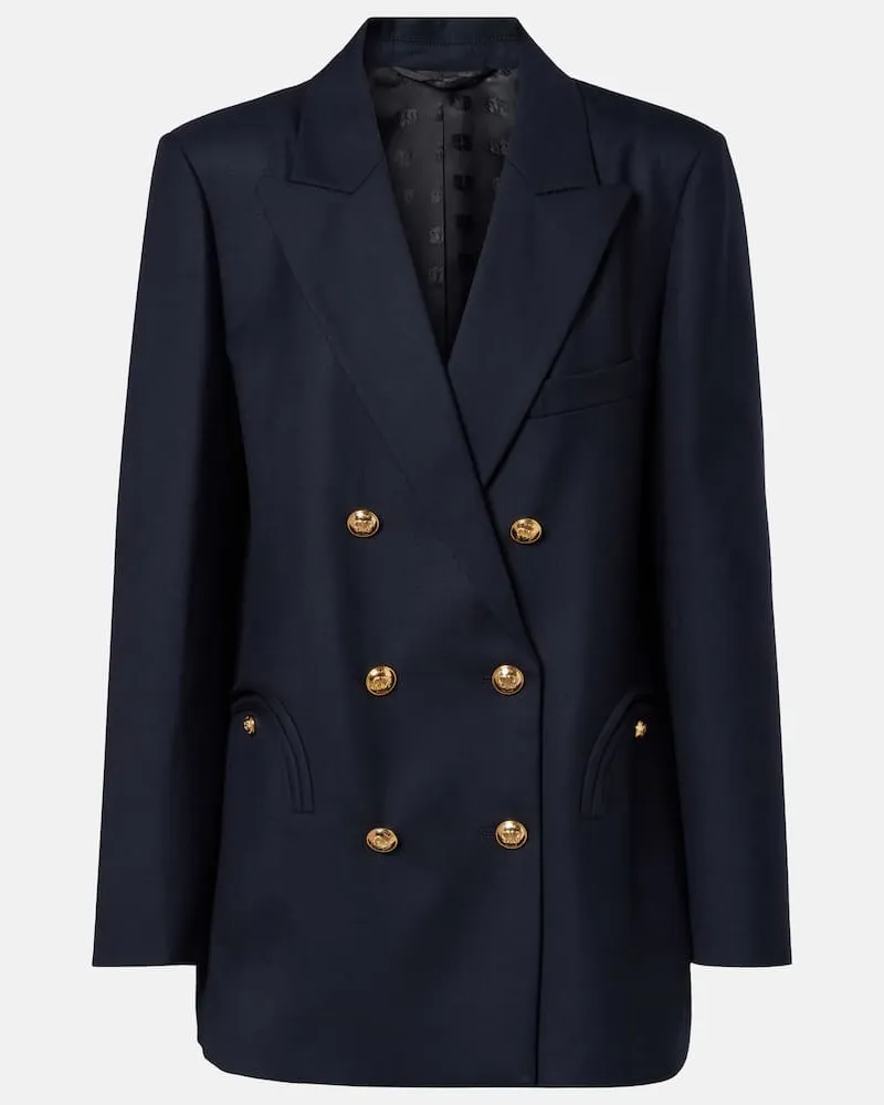 Blazé Milano BlazÃ© Milano Blazer Everynight doppiopetto in lana vergine Blu